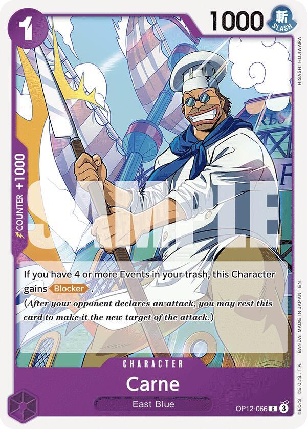 Carne OP12-066 – Legacy of the Master | One Piece TCG