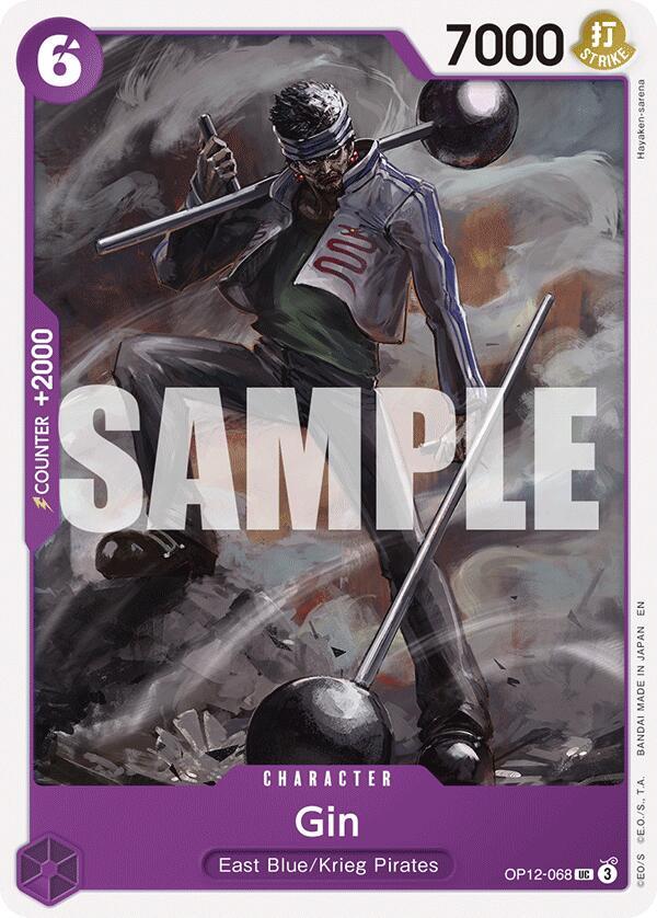 Gin OP12-068 – Legacy of the Master | One Piece TCG