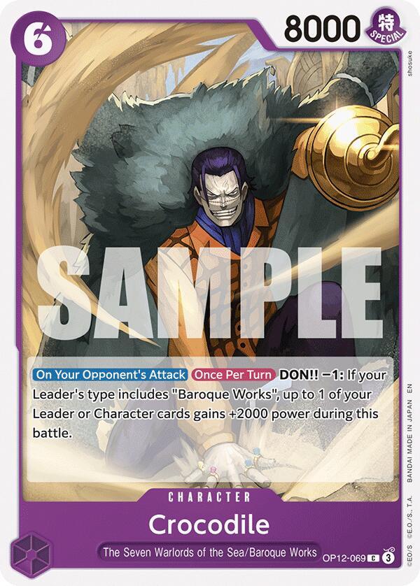 Crocodile OP12-069 – Legacy of the Master | One Piece TCG