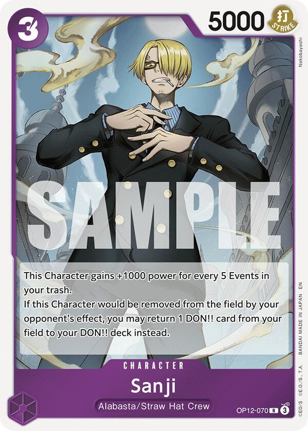 Sanji OP12-070 – Legacy of the Master | One Piece TCG