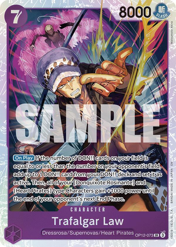 Trafalgar Law OP12-073 – Legacy of the Master | One Piece TCG