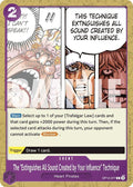 The "Extinguishes All Sound Created by Your Influence" Technique OP12-077 – Legacy of the Master | One Piece TCG