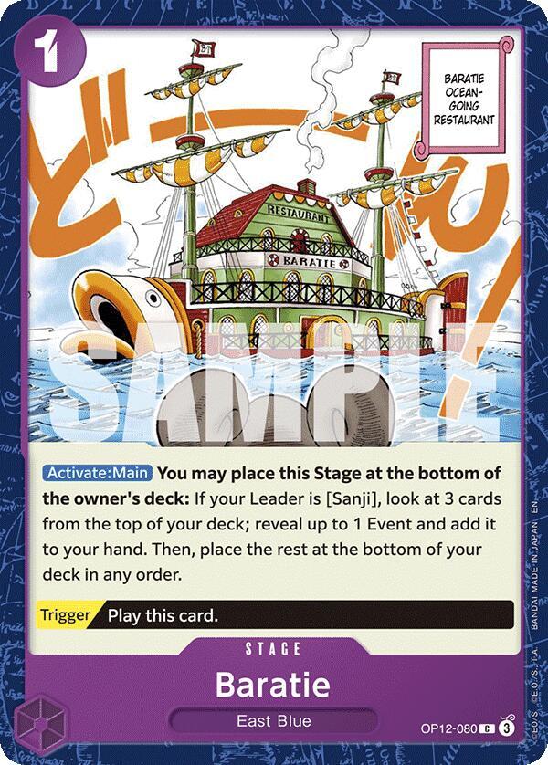 Baratie OP12-080 – Legacy of the Master | One Piece TCG