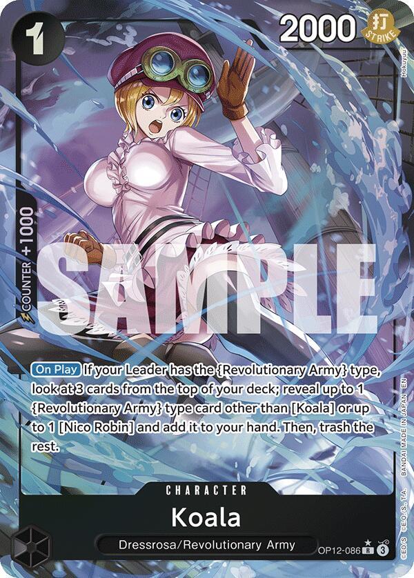 Koala Alternate Art OP12-086 – Legacy of the Master | One Piece TCG