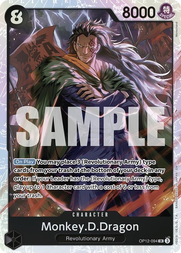 Monkey.D.Dragon OP12-094 – Legacy of the Master | One Piece TCG