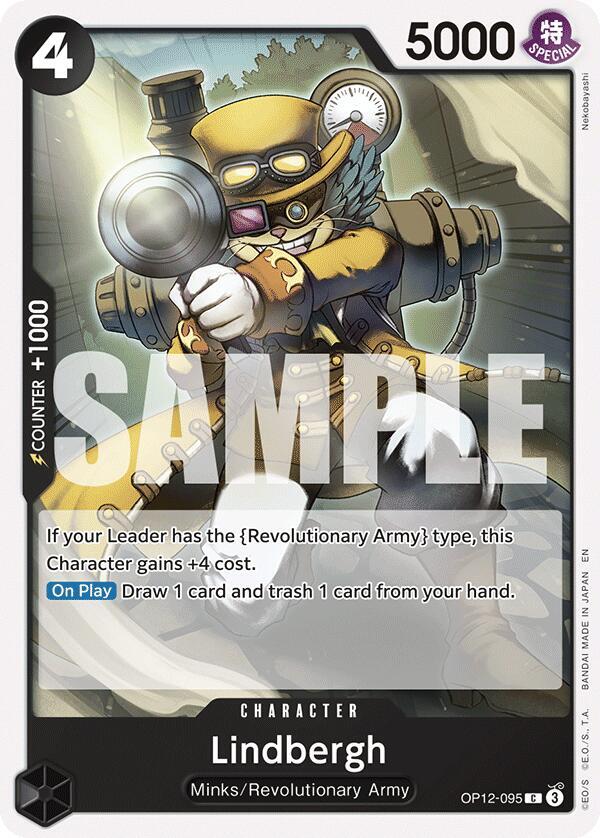 Lindbergh OP12-095 – Legacy of the Master | One Piece TCG
