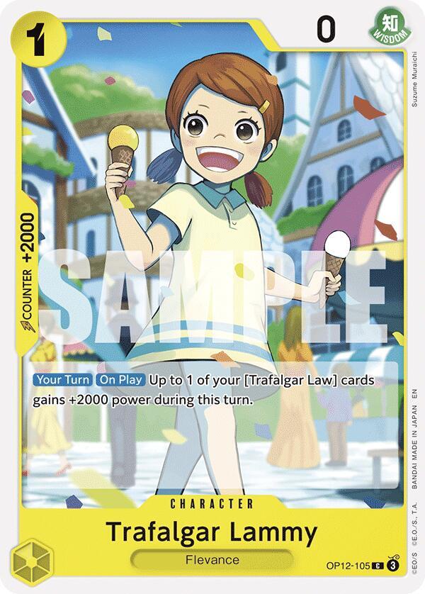 Trafalgar Lammy OP12-105 – Legacy of the Master | One Piece TCG