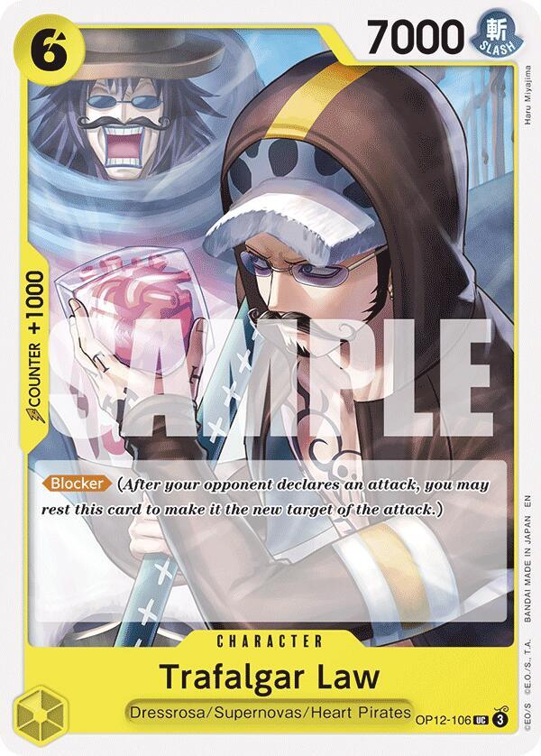 Trafalgar Law OP12-106 – Legacy of the Master | One Piece TCG