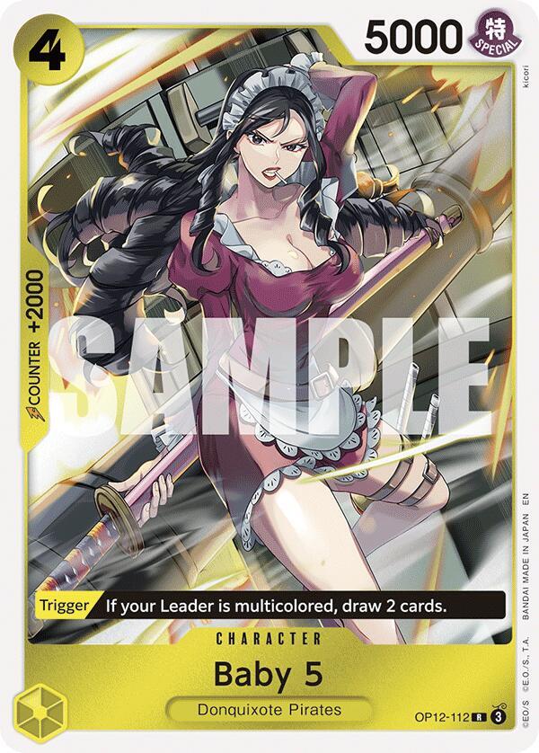 Baby 5 OP12-112 – Legacy of the Master | One Piece TCG