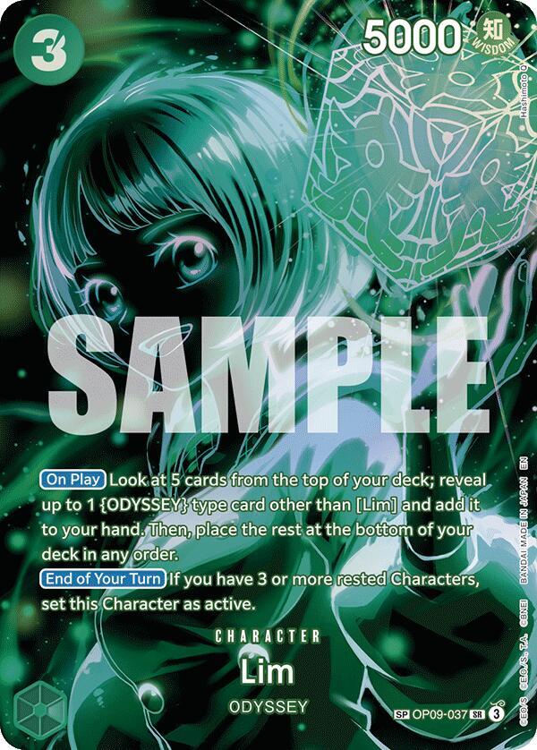 Lim SP OP09-037 – Legacy of the Master | One Piece TCG