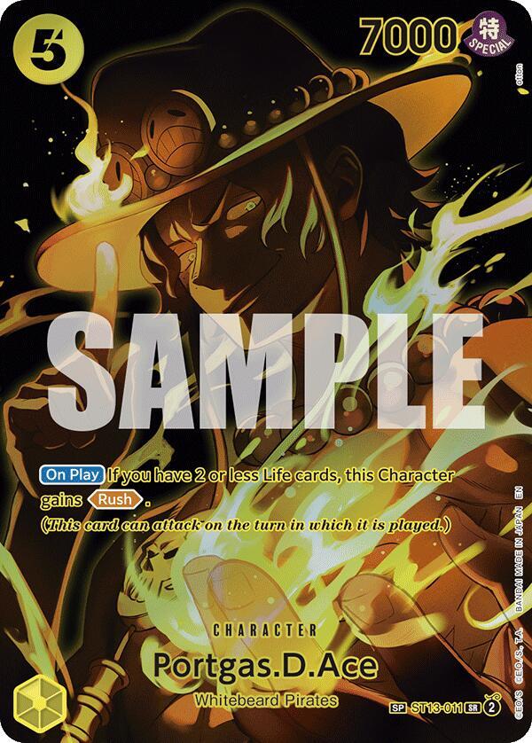 Portgas.D.Ace SP ST13-011 – Legacy of the Master | One Piece TCG