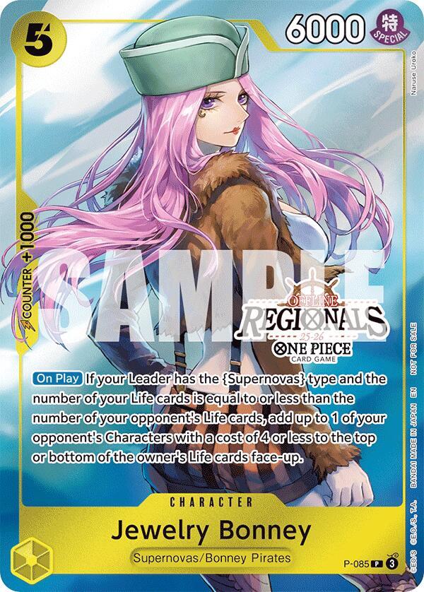 Jewelry Bonney Offline Regional Participation Pack 2025 Vol.2 P-085 | One Piece TCG
