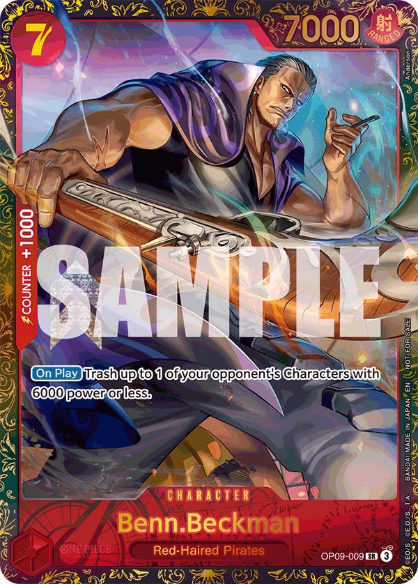 Benn.Beckman Championship 25-26 Offline Regionals Season 2 2025-2026 OP09-009 | One Piece TCG