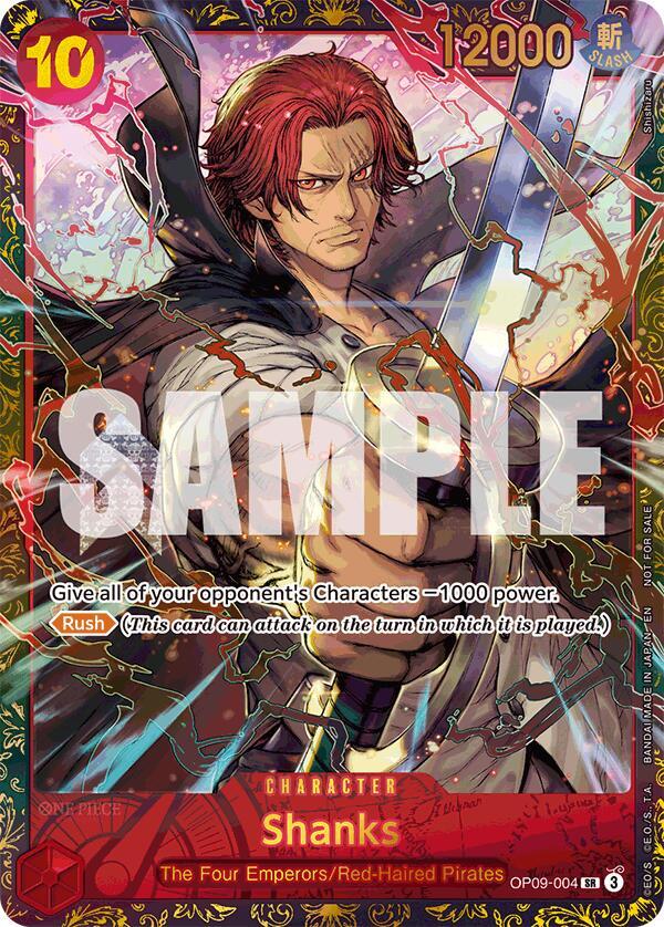 Shanks Championship 25-26 Offline Regionals Season 2 2025-2026 OP09-004 | One Piece TCG
