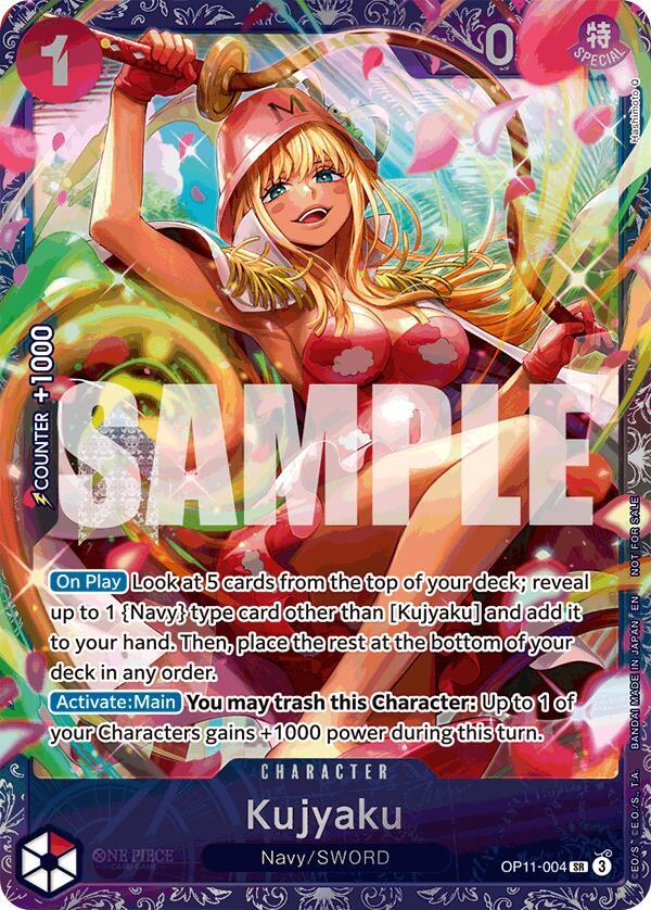 Kujyaku Treasure Cup August 2025 OP11-004 | One Piece TCG