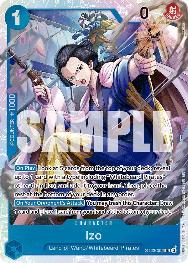 Izo ST22-002 – Starter Deck 22: Ace & Newgate | One Piece TCG