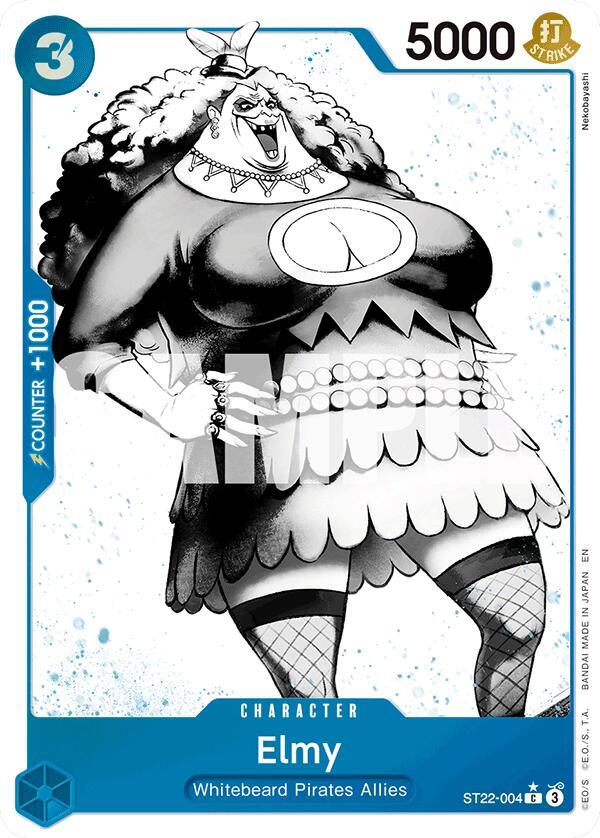 Elmy Alternate Art ST22-004 – Starter Deck 22: Ace & Newgate | One Piece TCG