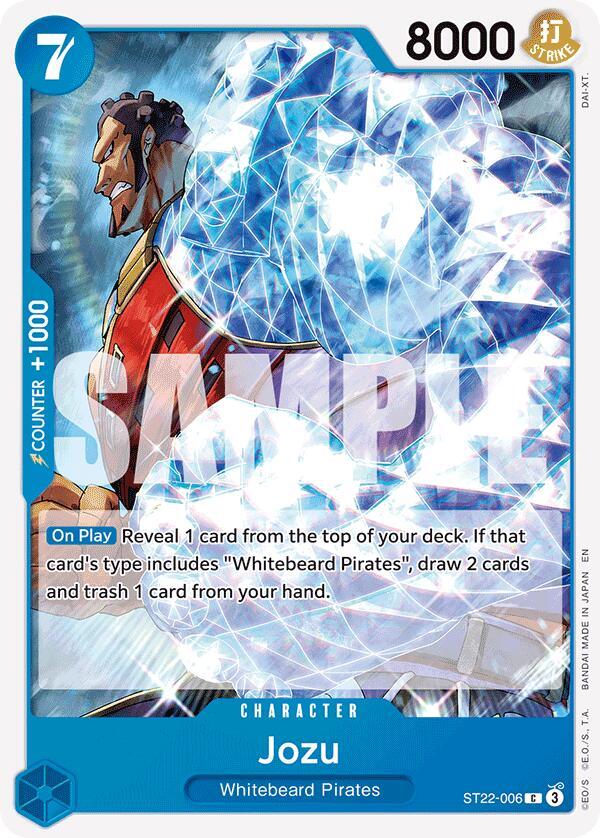 Jozu ST22-006 – Starter Deck 22: Ace & Newgate | One Piece TCG