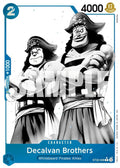 Decalvan Brothers Alternate Art ST22-008 – Starter Deck 22: Ace & Newgate | One Piece TCG