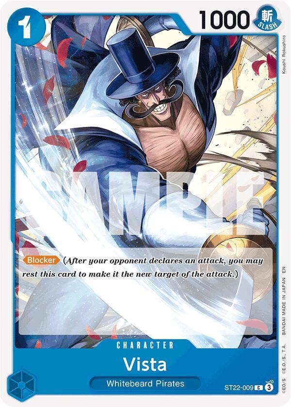 Vista ST22-009 – Starter Deck 22: Ace & Newgate | One Piece TCG