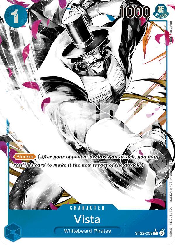 Vista Alternate Art ST22-009 – Starter Deck 22: Ace & Newgate | One Piece TCG