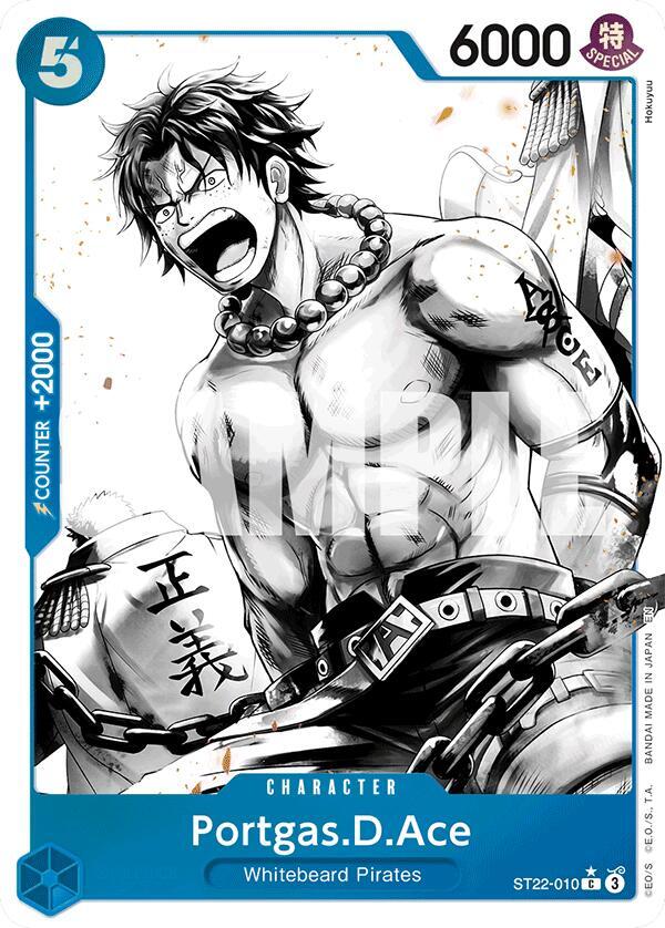 Portgas D. Ace Alternate Art ST22-010 – Starter Deck 22: Ace & Newgate | One Piece TCG