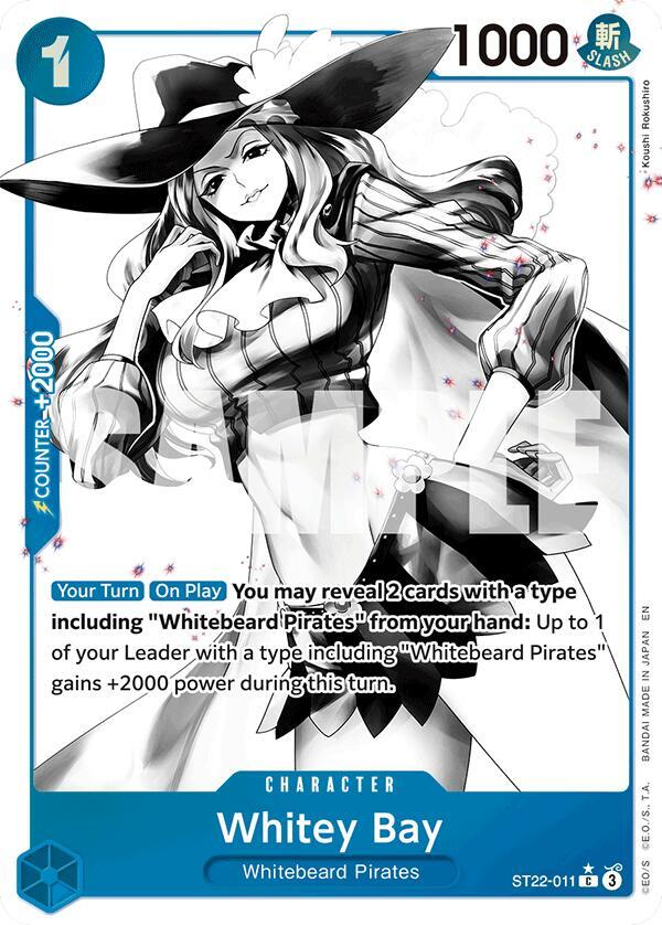 Whitey Bay Alternate Art ST22-011 – Starter Deck 22: Ace & Newgate | One Piece TCG