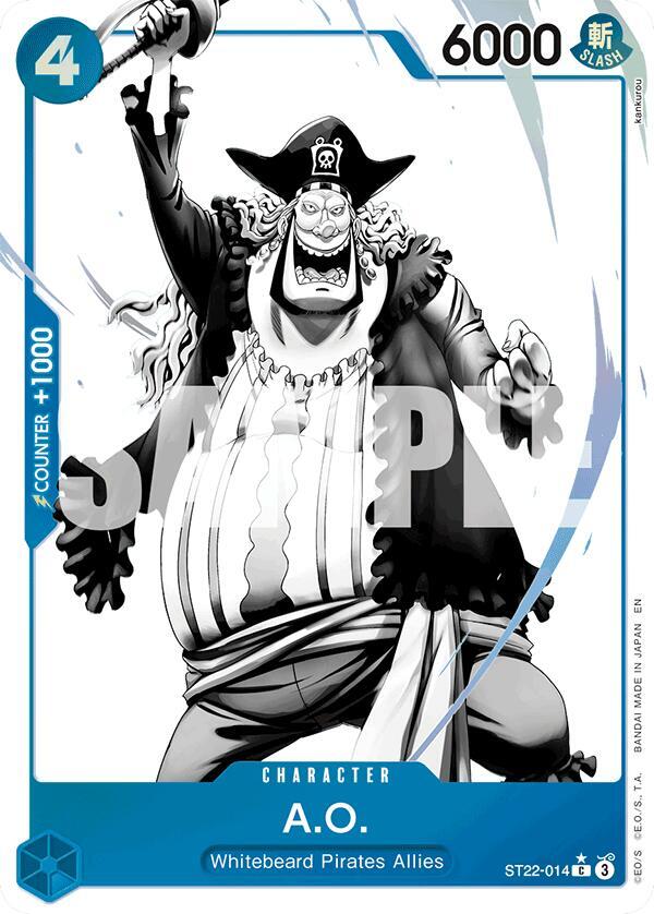 A O. Alternate Art ST22-014 – Starter Deck 22: Ace & Newgate | One Piece TCG