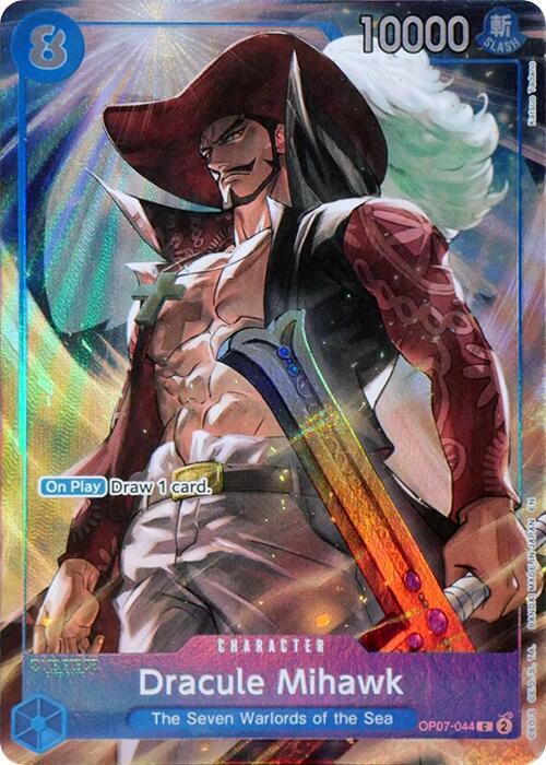 Dracule Mihawk Seven Warlords of the Sea Binder Set OP07-044 | One Piece TCG