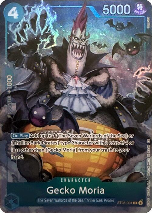 Gecko Moria Seven Warlords of the Sea Binder Set ST03-004 | One Piece TCG
