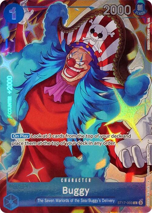 Buggy Seven Warlords of the Sea Binder Set ST17-003 | One Piece TCG