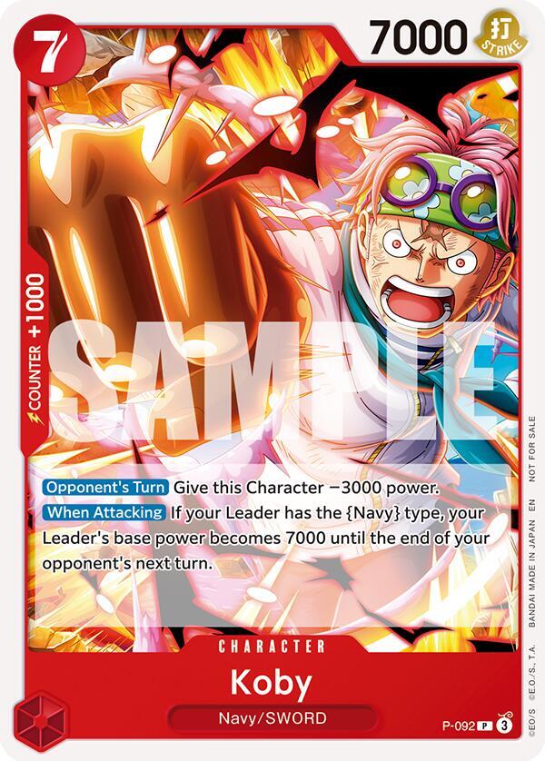 Koby OP12 Release Event P-092 | One Piece TCG