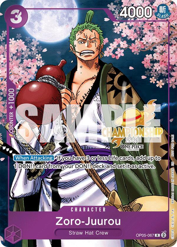 Zoro-Juurou CS 25-26 Event Pack 2025-2026 OP05-067 | One Piece TCG