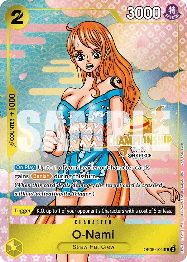 O-Nami CS 25-26 Event Pack 2025-2026 OP06-101 | One Piece TCG