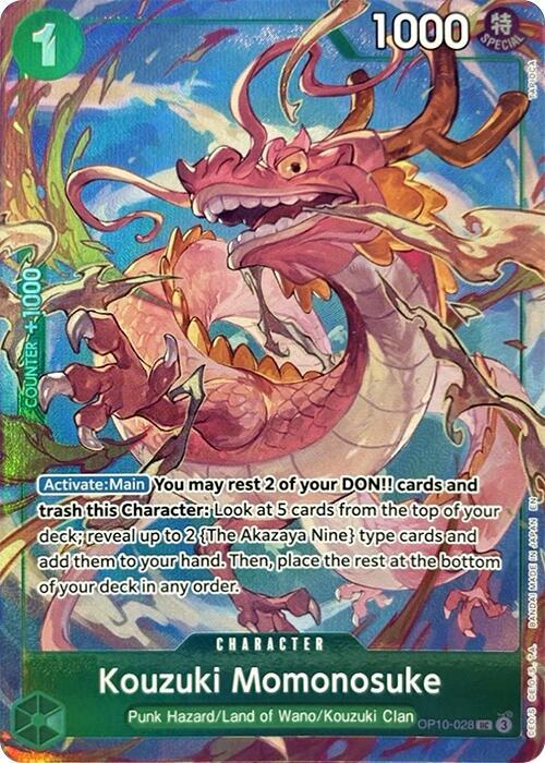 Kouzuki Momonosuke Premium Card Collection -Best Selection Vol. 4- OP10-028 | One Piece TCG