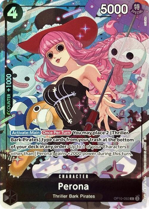Perona Premium Card Collection -Best Selection Vol. 4- OP10-092 | One Piece TCG