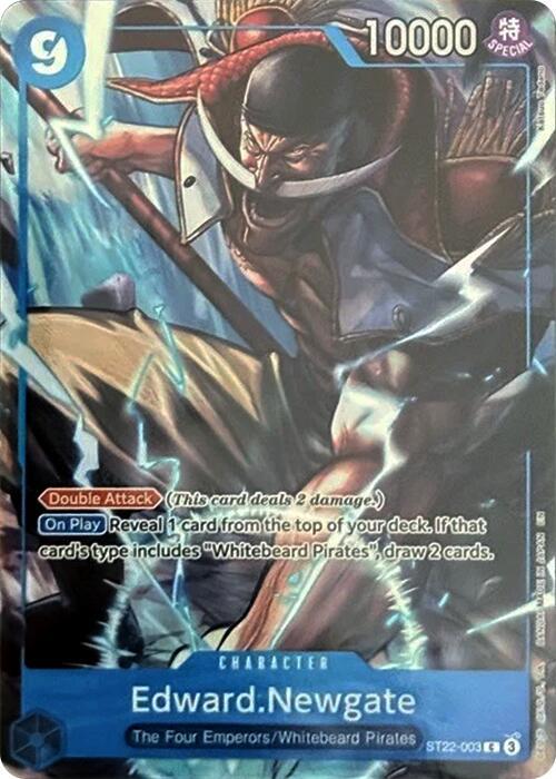 Edward.Newgate Premium Card Collection -6 assort vol.1- ST22-003 | One Piece TCG