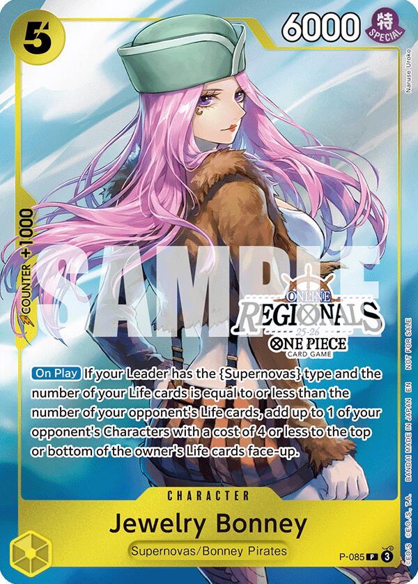Jewelry Bonney Online Regional Participation Pack 2025 Vol.2 P-085 | One Piece TCG