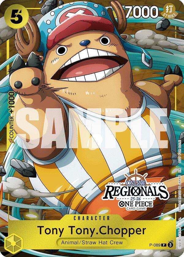 Tony Tony.Chopper Online Regional Participation Pack 2025 Vol.2 P-089 | One Piece TCG