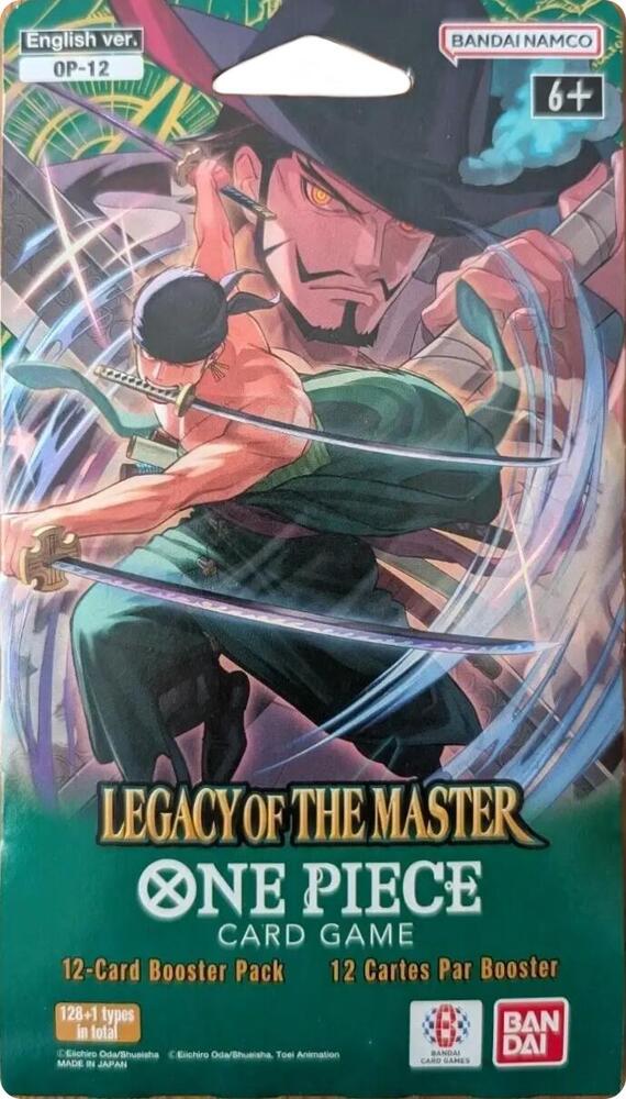 OP12 Sleeved Booster Pack - Legacy of the Master