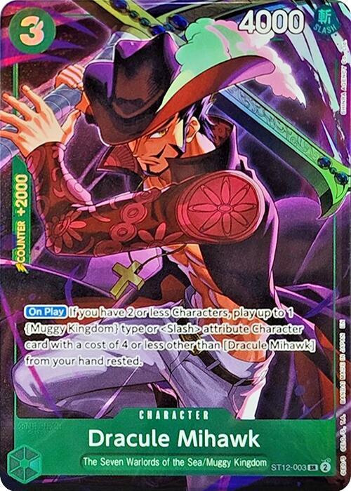 Dracule Mihawk Illustration Box Vol.4 ST12-003 | One Piece TCG