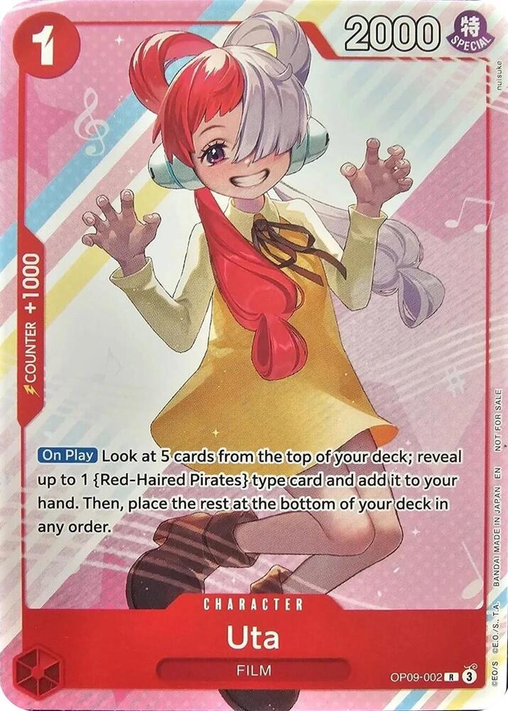 Uta Welcome Pack Vol. 2 OP09-002 | One Piece TCG