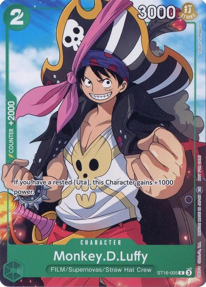 Monkey.D.Luffy Welcome Pack Vol. 2 ST16-005 | One Piece TCG