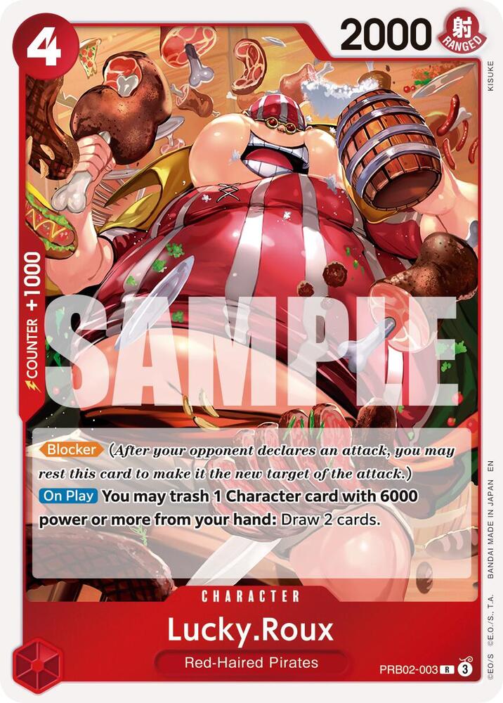 Lucky.Roux PRB02-003 – Premium Booster - The Best Vol. 2 | One Piece TCG