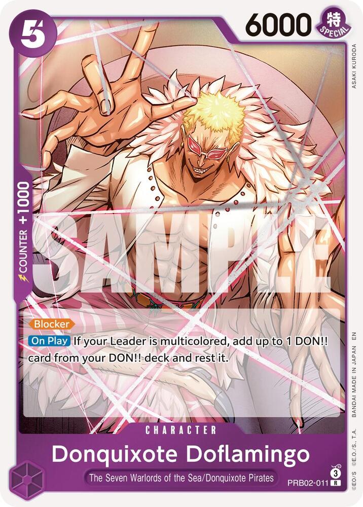 Donquixote Doflamingo PRB02-011 – Premium Booster - The Best Vol. 2 | One Piece TCG