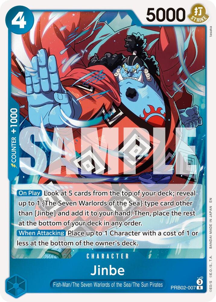 Jinbe PRB02-007 – Premium Booster - The Best Vol. 2 | One Piece TCG
