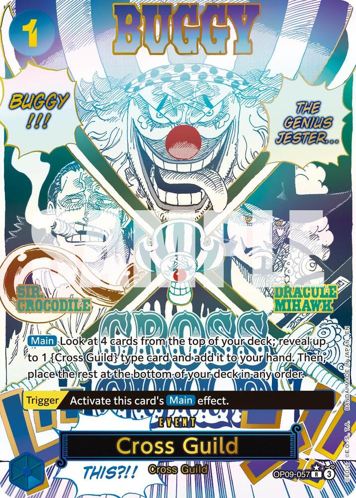 Cross Guild Alternate Art OP09-057 – Premium Booster - The Best Vol. 2 | One Piece TCG