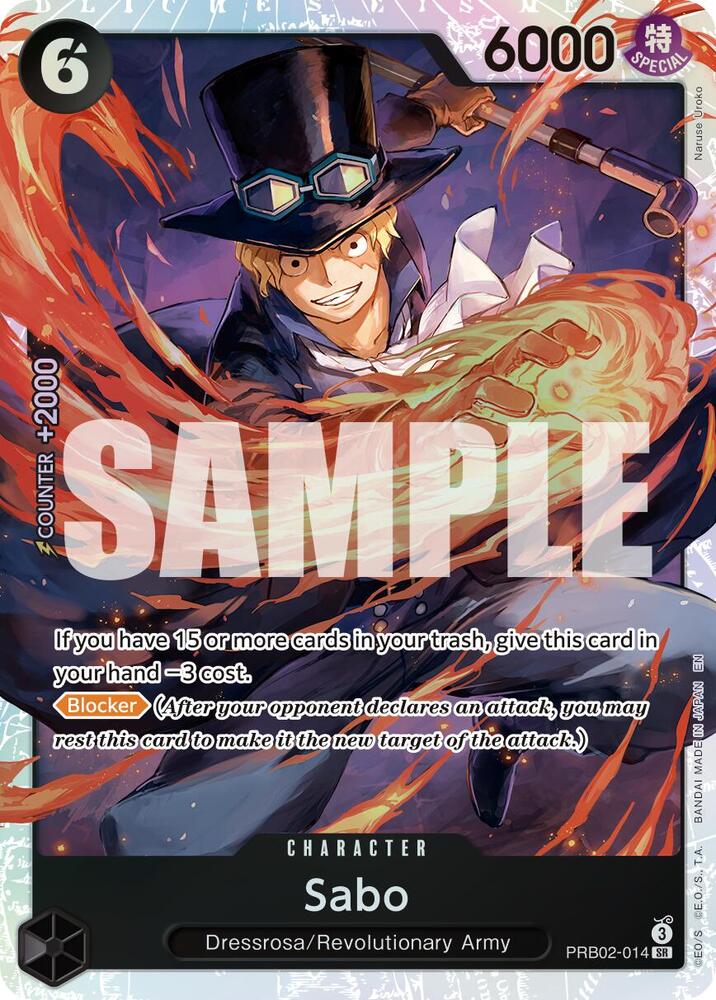 Sabo PRB02-014 – Premium Booster - The Best Vol. 2 | One Piece TCG