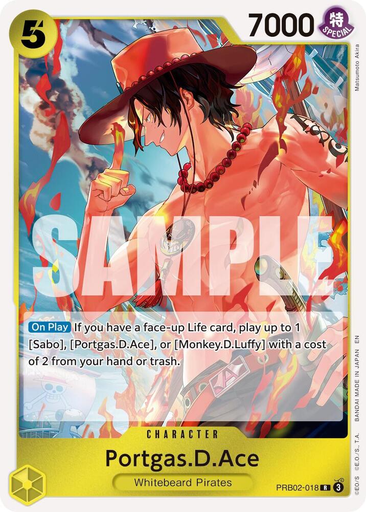 Portgas.D.Ace PRB02-018 – Premium Booster - The Best Vol. 2 | One Piece TCG