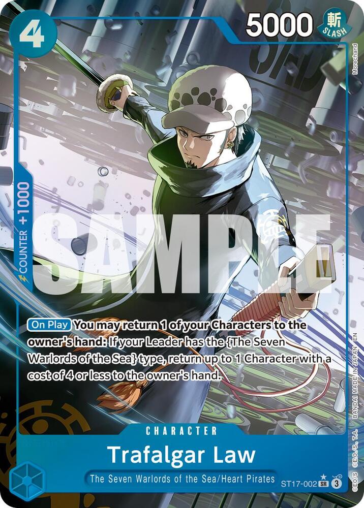 Trafalgar Law Alternate Art ST17-002 – Premium Booster - The Best Vol. 2 | One Piece TCG